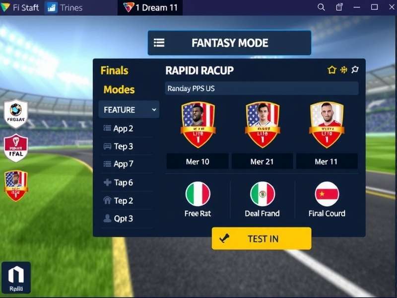 F1 Dream11 Rapid Race Fantasy Mode
